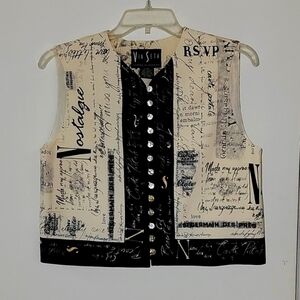 Via Seta Norma Flanagan silk top Sz 6